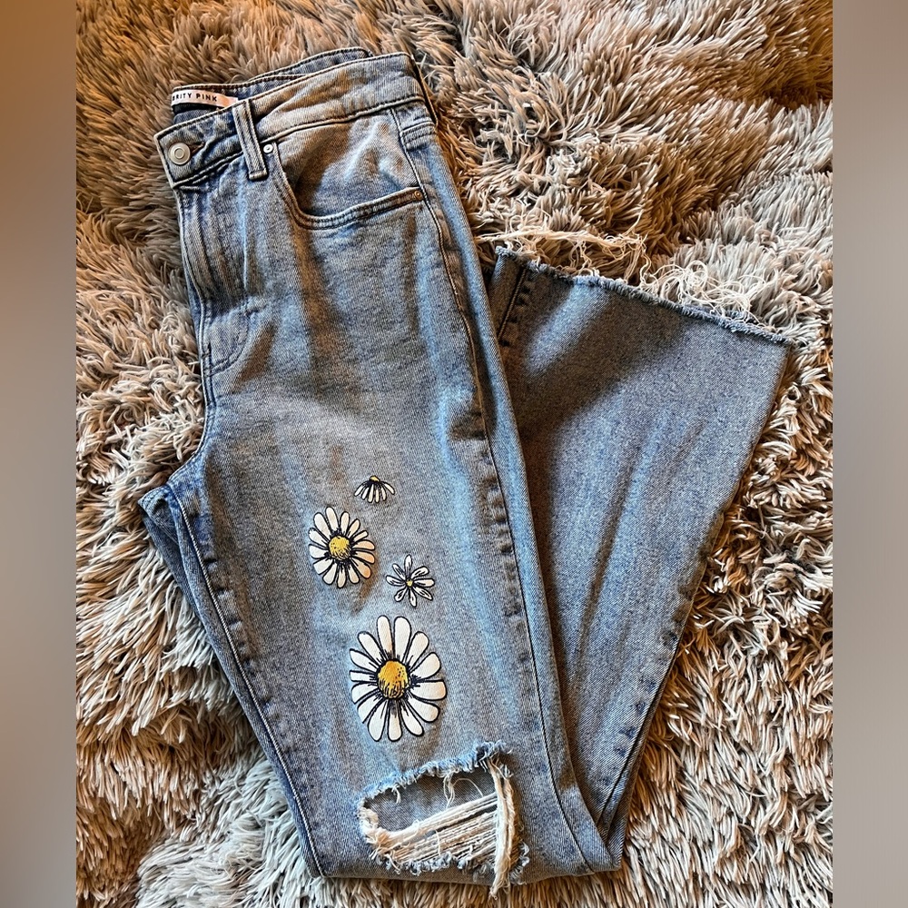 Celebrity Pink High-rise Daisy Flare Jeans